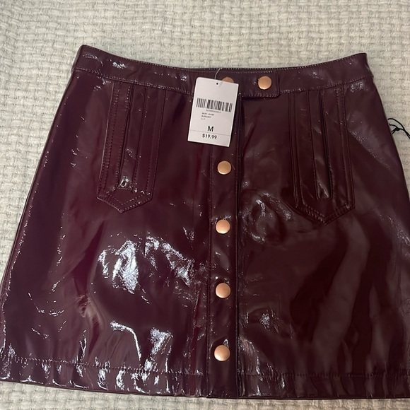 Leather Skirt - Picture 1 of 2